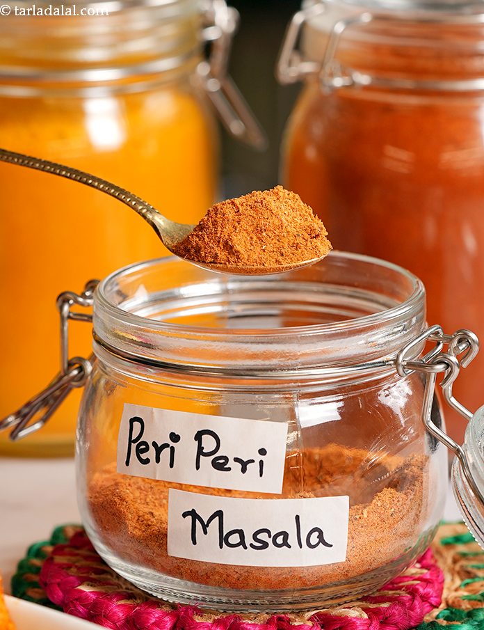 højde på trods af Whirlpool peri peri masala recipe | piri piri spice mix| Indian style peri peri 