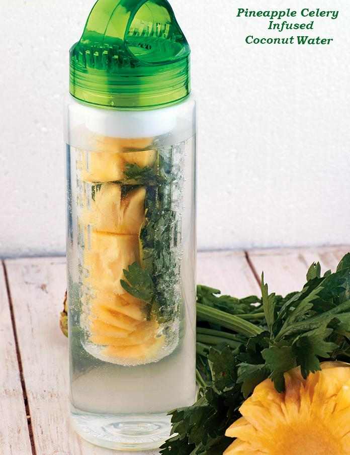 Pineapple Celery Infused Coconut Water