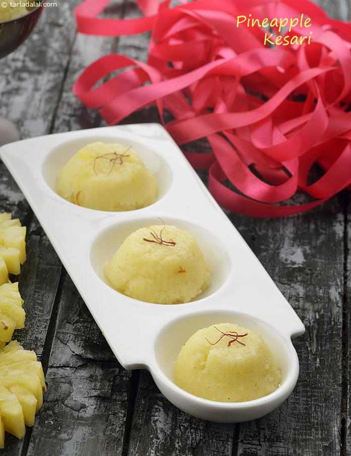 Pineapple Kesari ( Microwave Recipe)