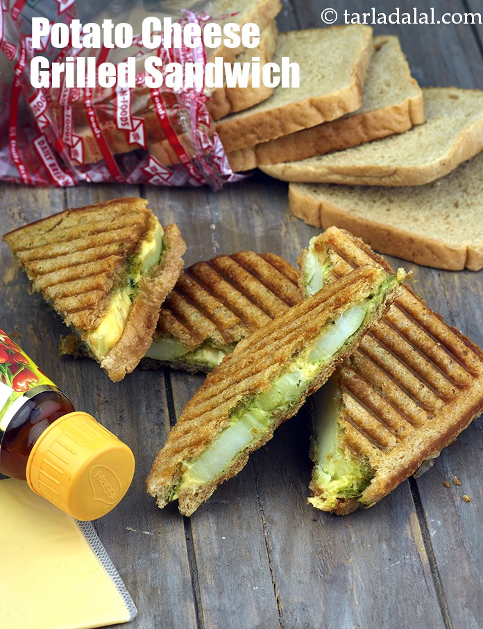 Potato Cheese Grilled Sandwich