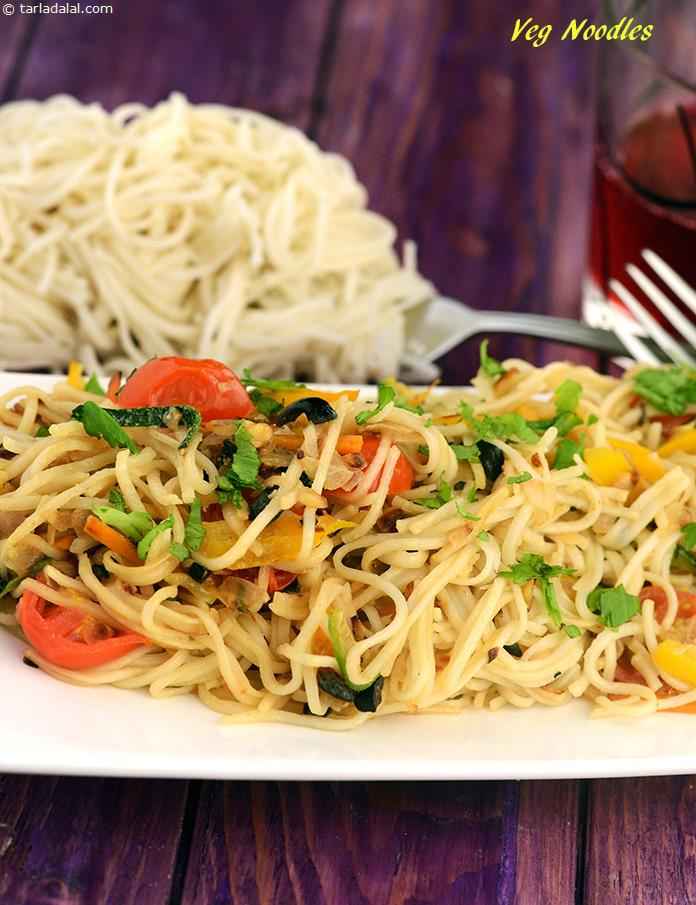 Primavera Noodles use a sumptuous assortment of veggies, all colourful, juicy and toothsome! Easy to prepare but filling, will be loved by young and old alike.