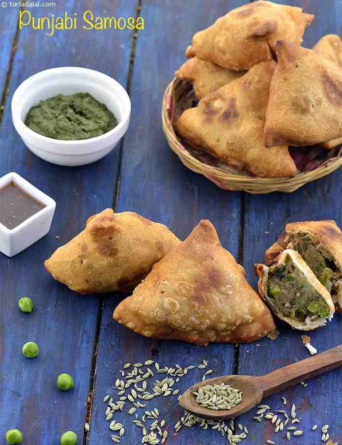 Punjabi samosa | authentic Punjabi samosa | Punjabi veg samosa