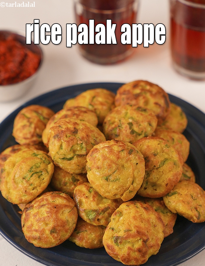 Rice and Palak Appe for Chronic Kidney Disease