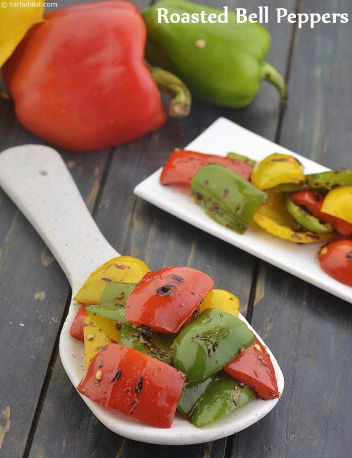 Roasted Bell Peppers, Healthy Accompaniment