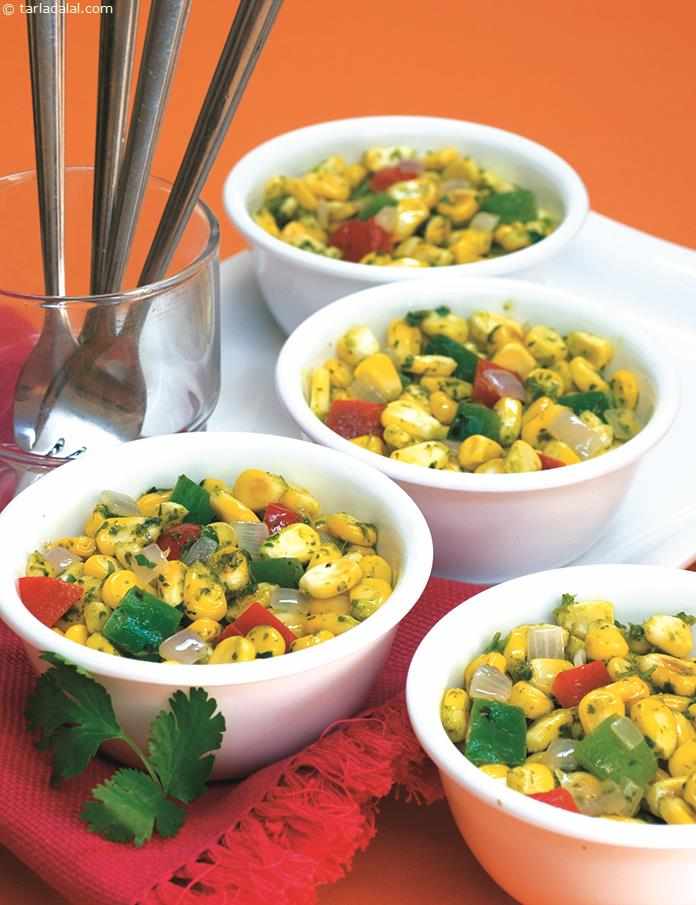 Roasted Corn Salad ( Soups and Salads Recipe )