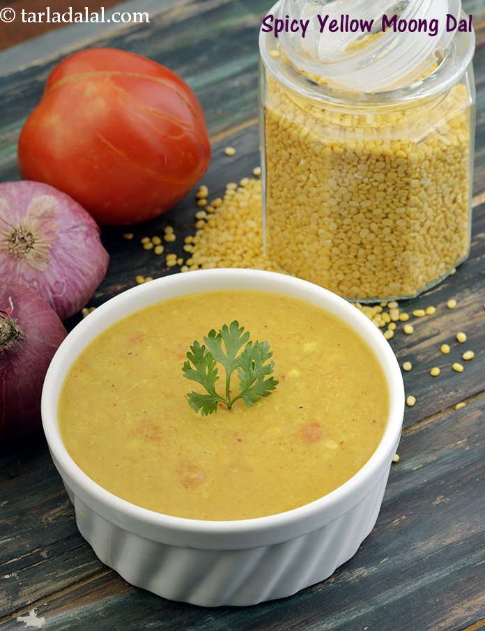 Spicy Yellow Moong Dal