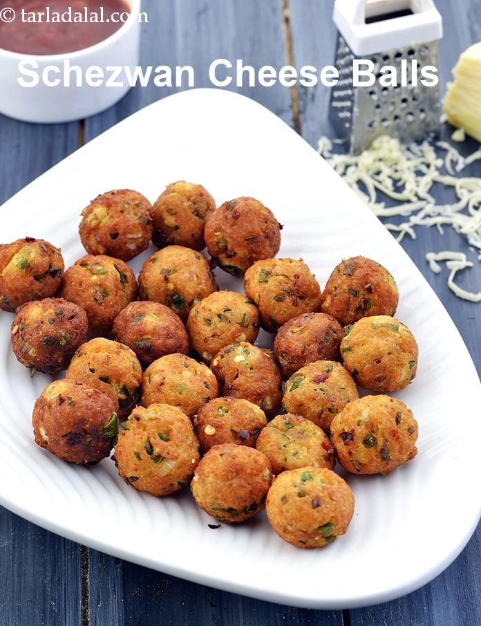 Schezwan Cheese Balls