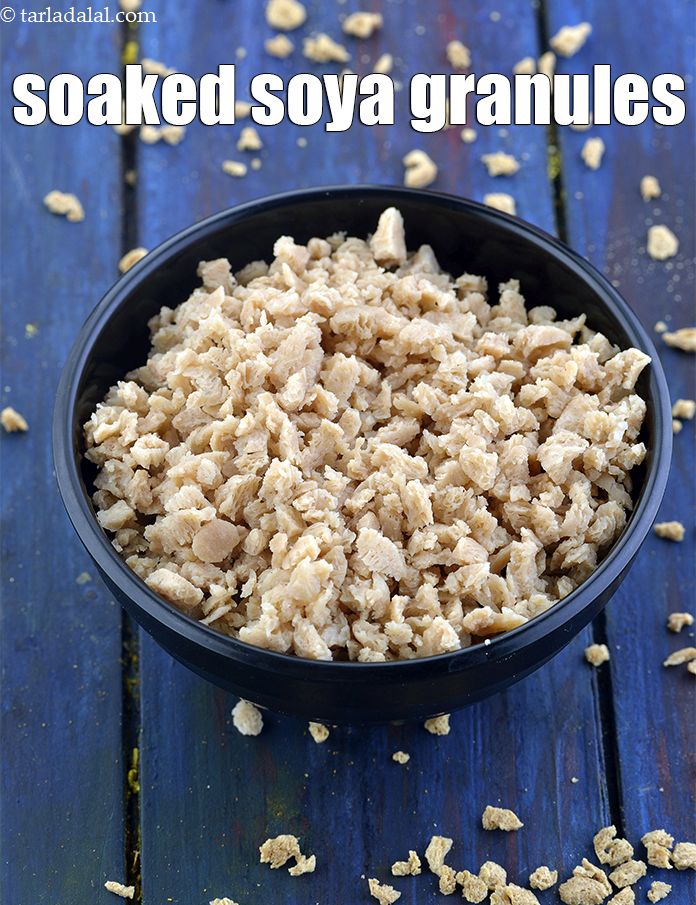 Soaked Soya Granules