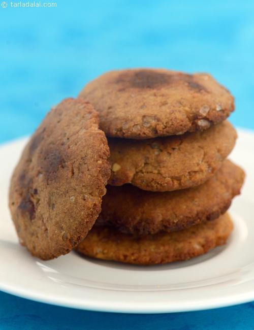 Soya Date Cookies, a hearty sweet jar snack for anytime munch.