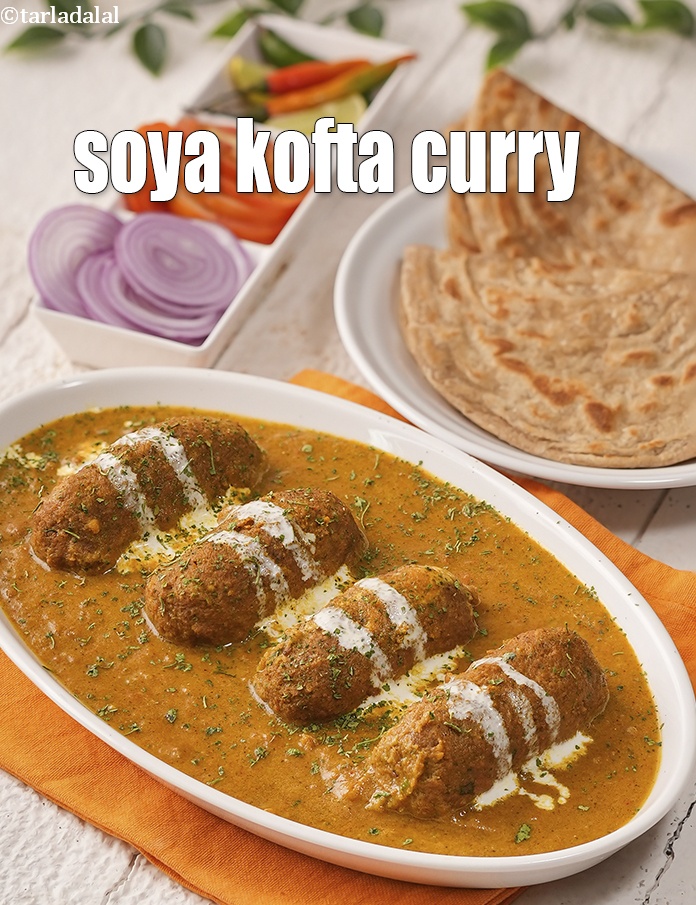 Soya Kofta Curry