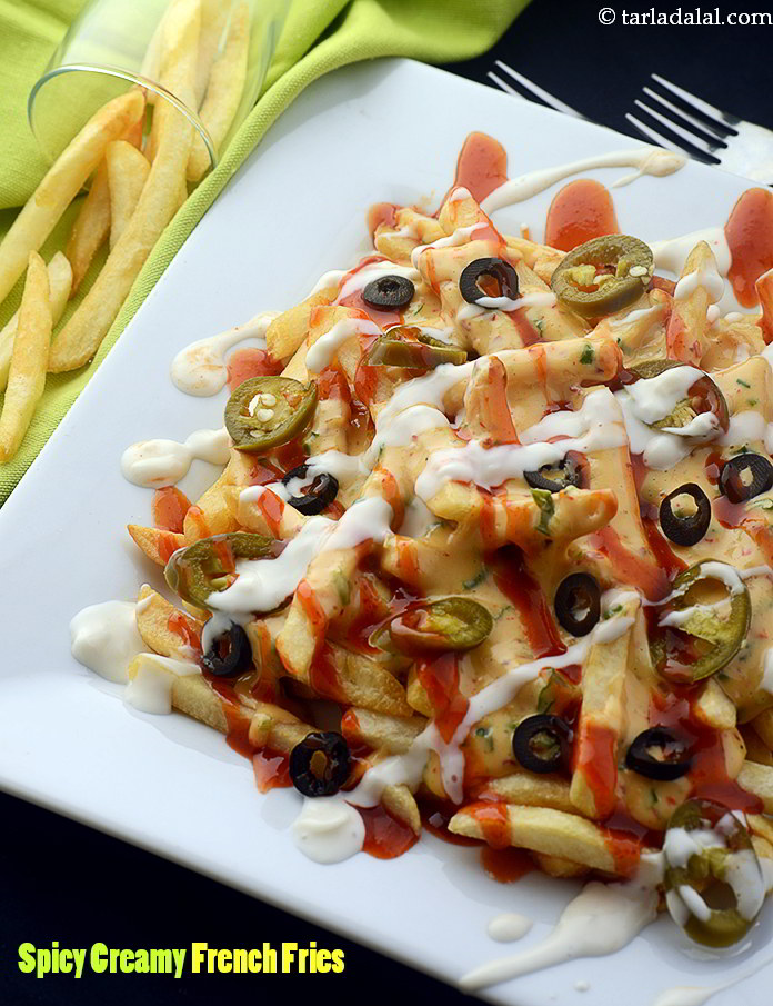 Spicy Creamy French Fries