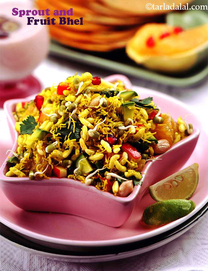 Sprout and Fruit Bhel