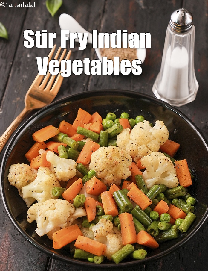 Stir Fry Indian Vegetables