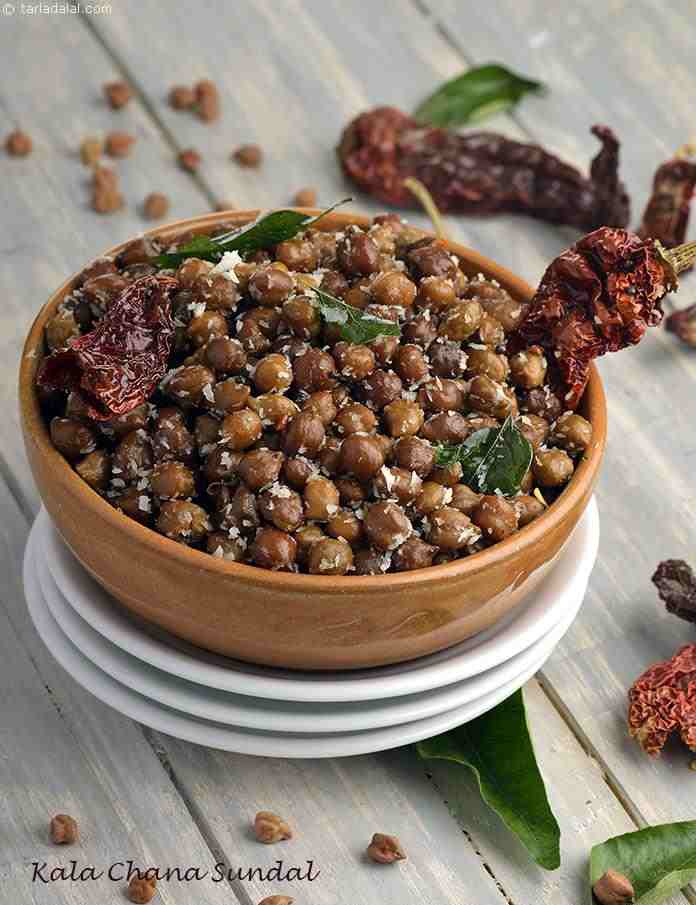 Kala Chana Sundal, Sundal Recipe