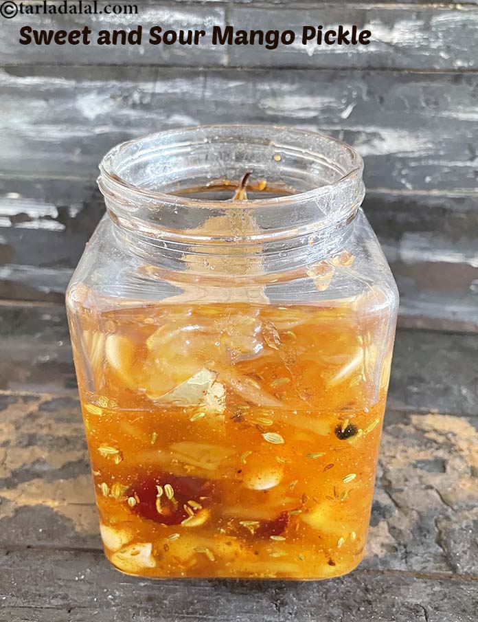 Sweet and Sour Mango Pickle