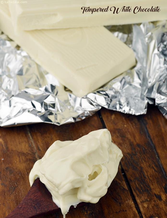 Tempered White Chocolate, How To Temper White Chocolate