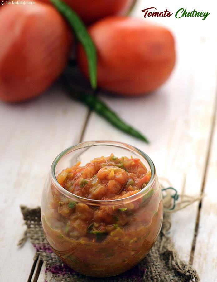 Tomato Chutney ( Cooking with 1 Tsp Oil)