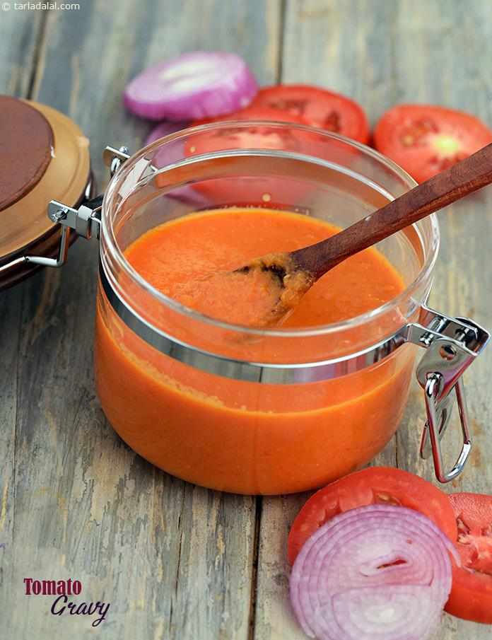 An indispensable part of many western dishes, this low calorie version of Tomato Gravy tastes great and is also rich in the anti-aging nutrients, vitamins a and c. Cook up a delicious pasta or use it as a pizza sauce.