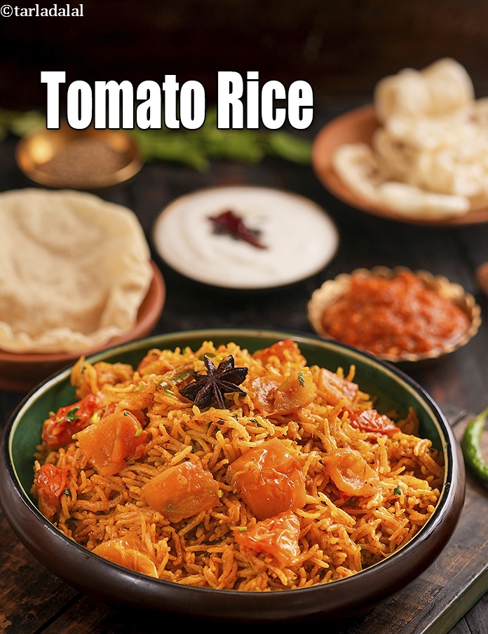 Tomato Rice( South Indian Recipes )