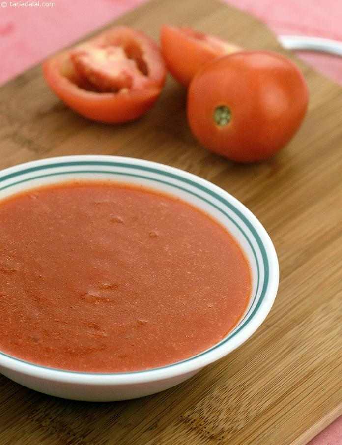  Quick to make Tomato Sauce in a microwave, use it as required for gravies, pastas etc.