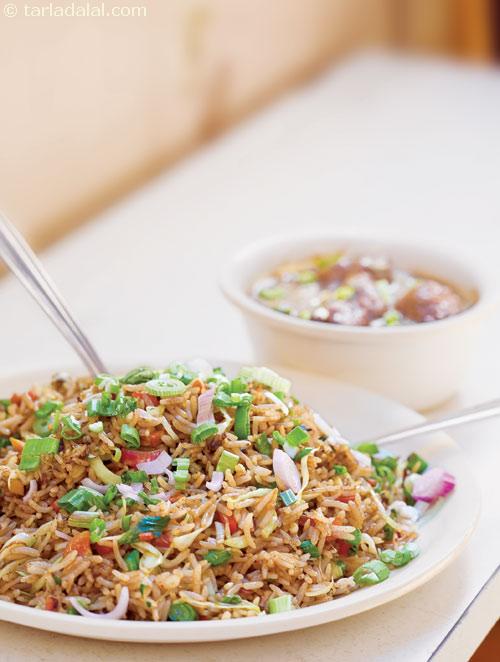 Vegetable Fried Rice( Chinese Recipe )