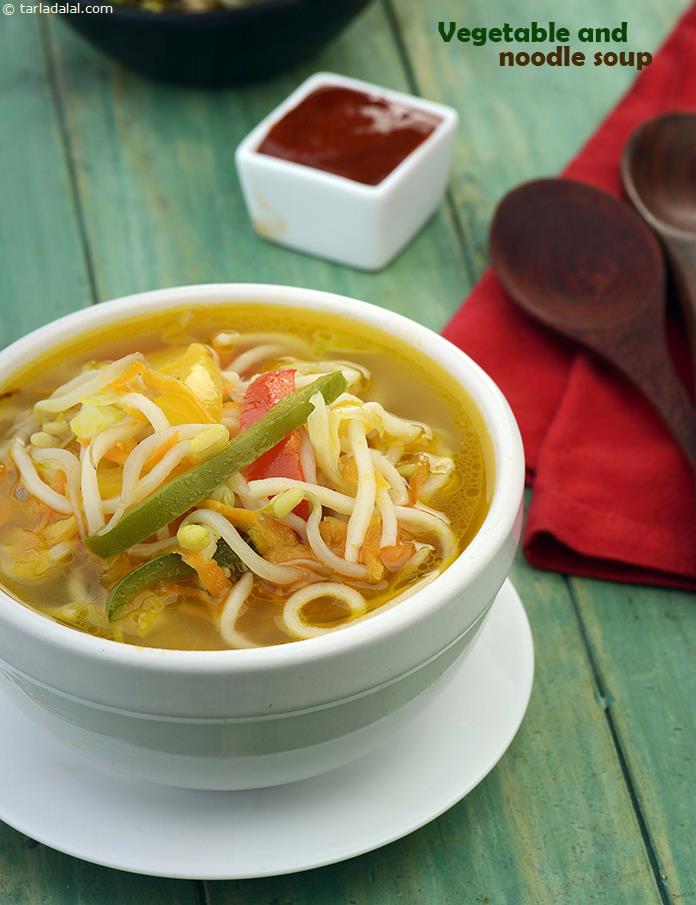 Vegetable and Noodle Soup