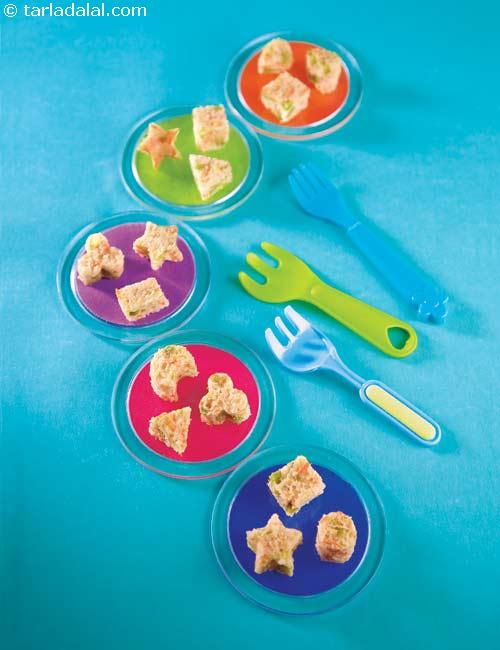 Vegetable Shapes ( Recipe for Toddlers)