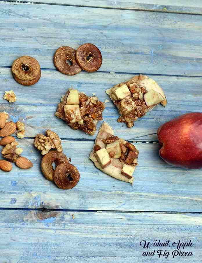 Walnut, Apple and Fig Pizza