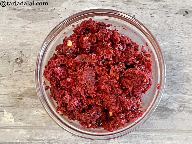 Beetroot Chutney Recipe | Beetroot Coconut Chutney | Beetroot Pachadi