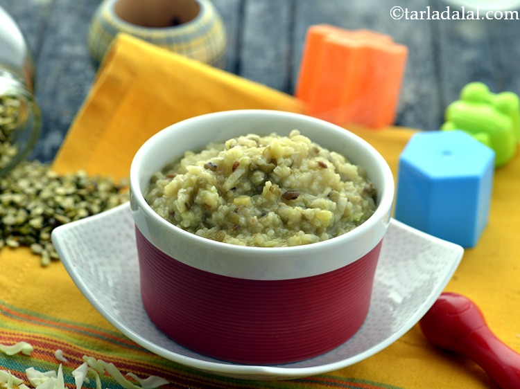 Cabbage Moong Dal Khichdi for Babies and Toddlers | Vegetable Moong Dal ...