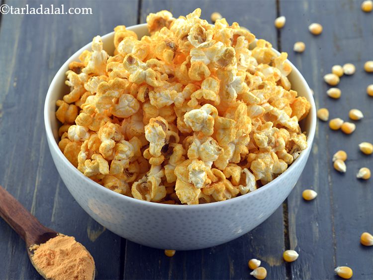 Cheese Popcorn recipe, Kids popcorn, How to make cheese popcorn