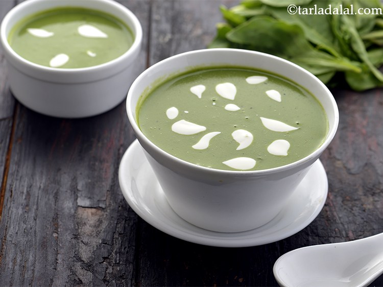 Spinach Soup Recipe Indian