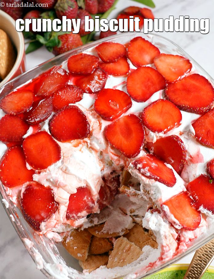 Strawberry Biscuit Pudding Recipe