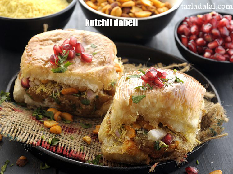 Dabeli Recipe, Mumbai Roadside Recipes, Kutchi Dabeli Recipe