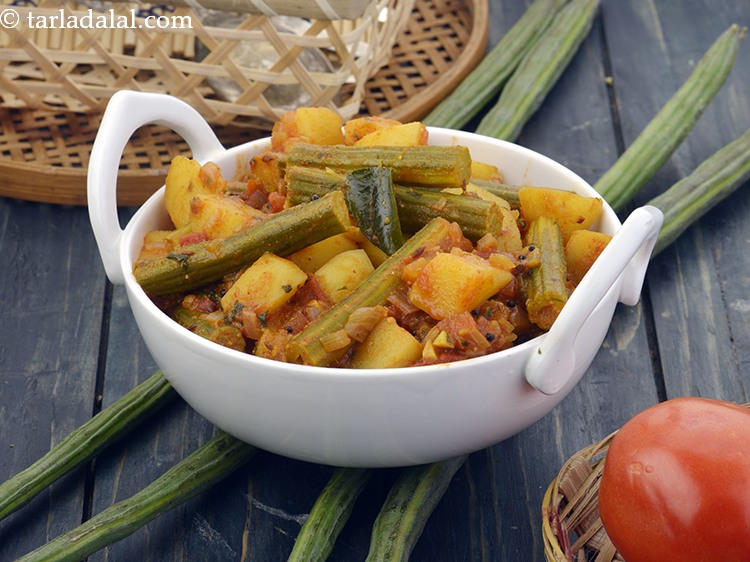 Drumstick Vegetable, Aloo Sabji, Aloo gravy sabji