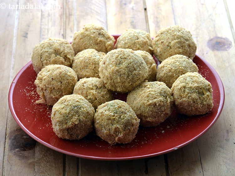 fried vegetable balls recipe | crunchy veggie balls | Indian starter