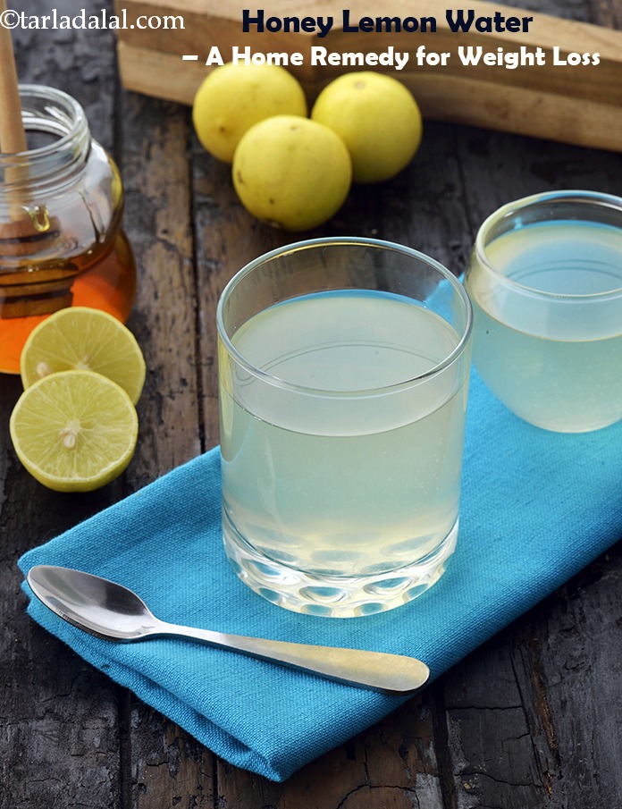 honey lemon water recipe lemon honey water madh ka paani Indian honey lemon water