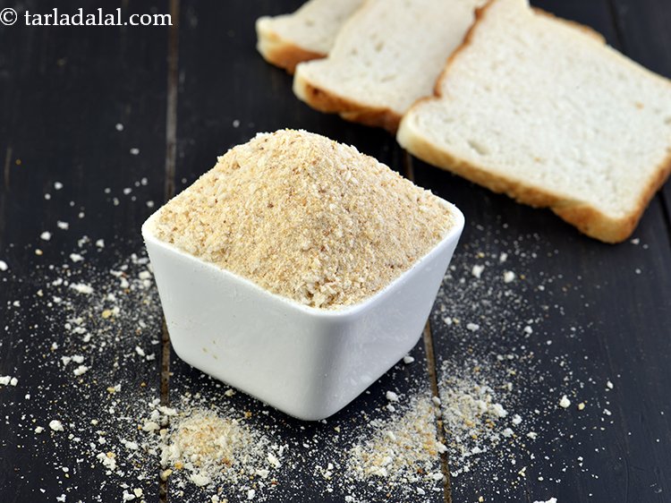 how to make bread crumbs recipe | Indian homemade bread crumbs