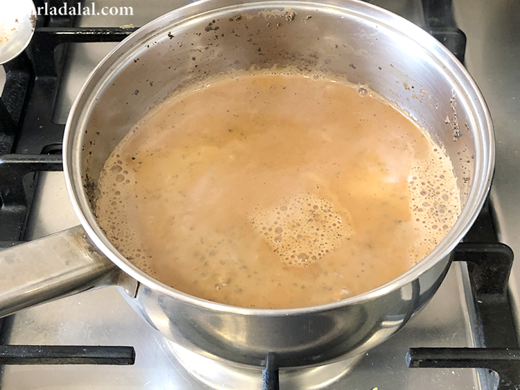Indian tea recipe, homemade chai, cutting chai