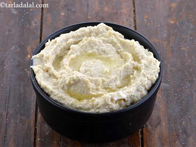 hummus with tahini paste recipe | authentic hummus | Lebanese hummus