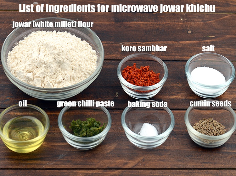 Jowar Khichu ( Microwave Recipe), Indian Microwave Snack Recipes