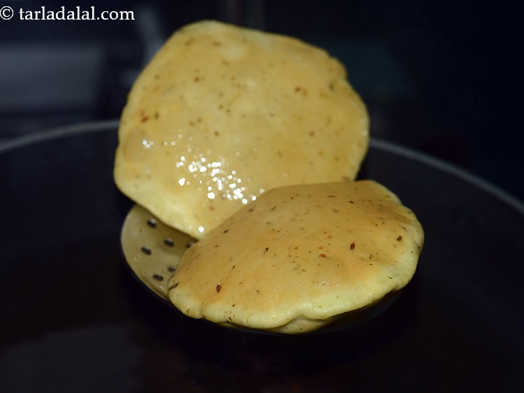 Pudina Puri Recipe Masala Pudina Puri Pudina Poori