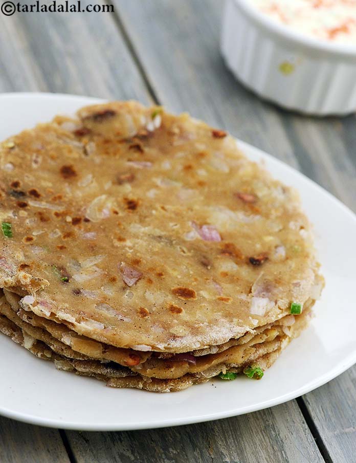 Pyaz Ki Roti Recipe | Pyaz Ki Paratha | Pyaaz Ki Roti | Pyaj Wali Roti ...