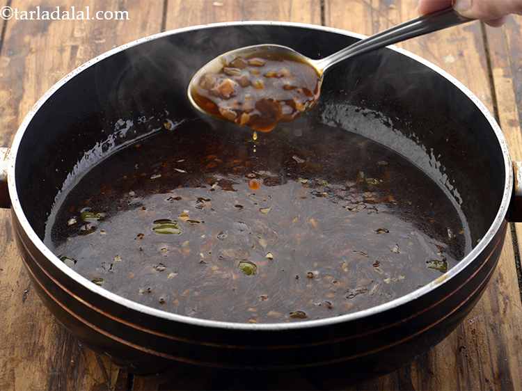 manchurian recipe with gravy