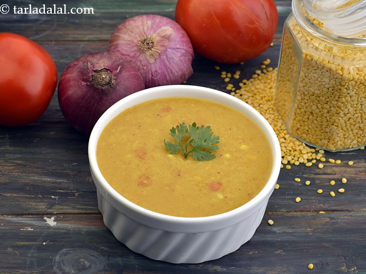 spicy yellow moong dal recipe | healthy moong dal | Indian moong dal ...