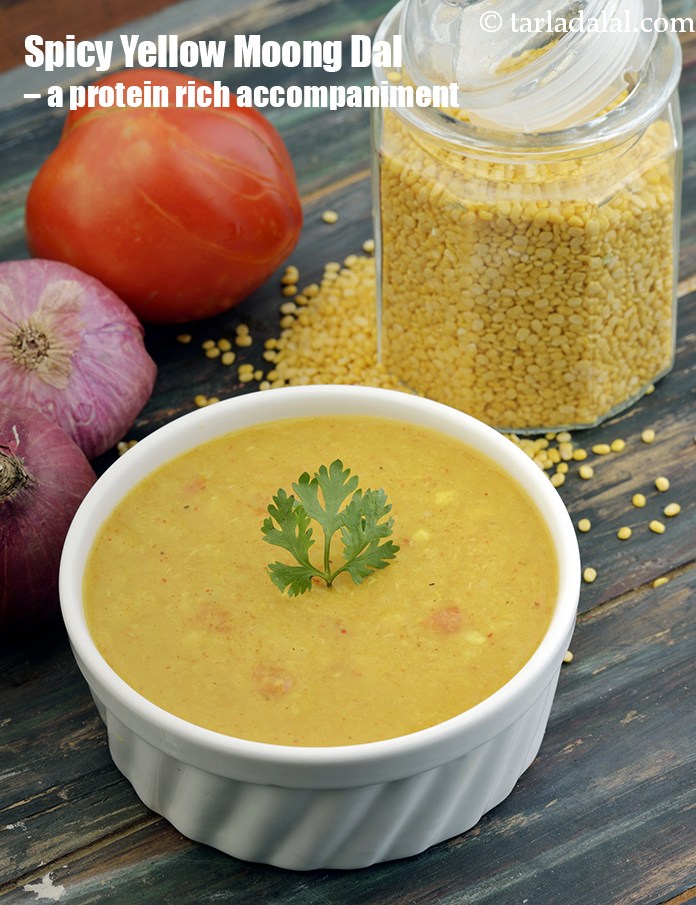 Spicy Yellow Moong Dal Recipe Healthy Moong Dal Indian Moong Dal