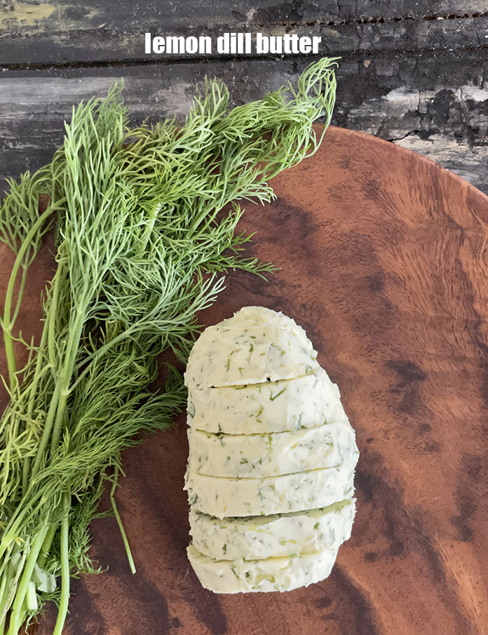 dill butter lemon dill butter Indian suva butter