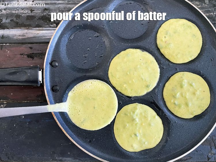 Paneer Vegetable Pancake Recipe Indian Pancakes With Green Peas Tomatoes And Carrot