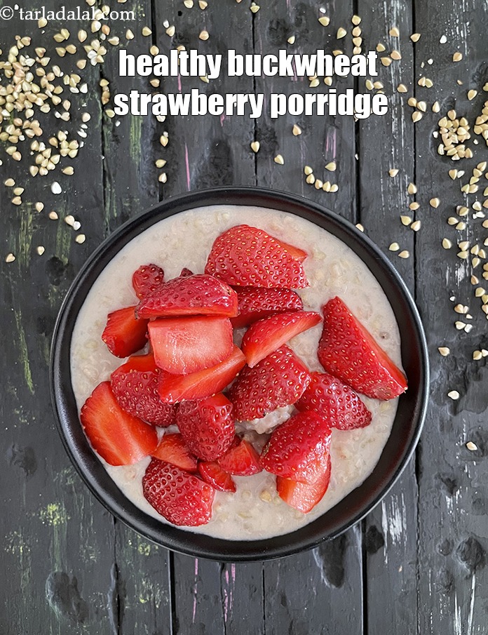 buckwheat groats strawberry porridge recipe | buckwheat strawberry ...