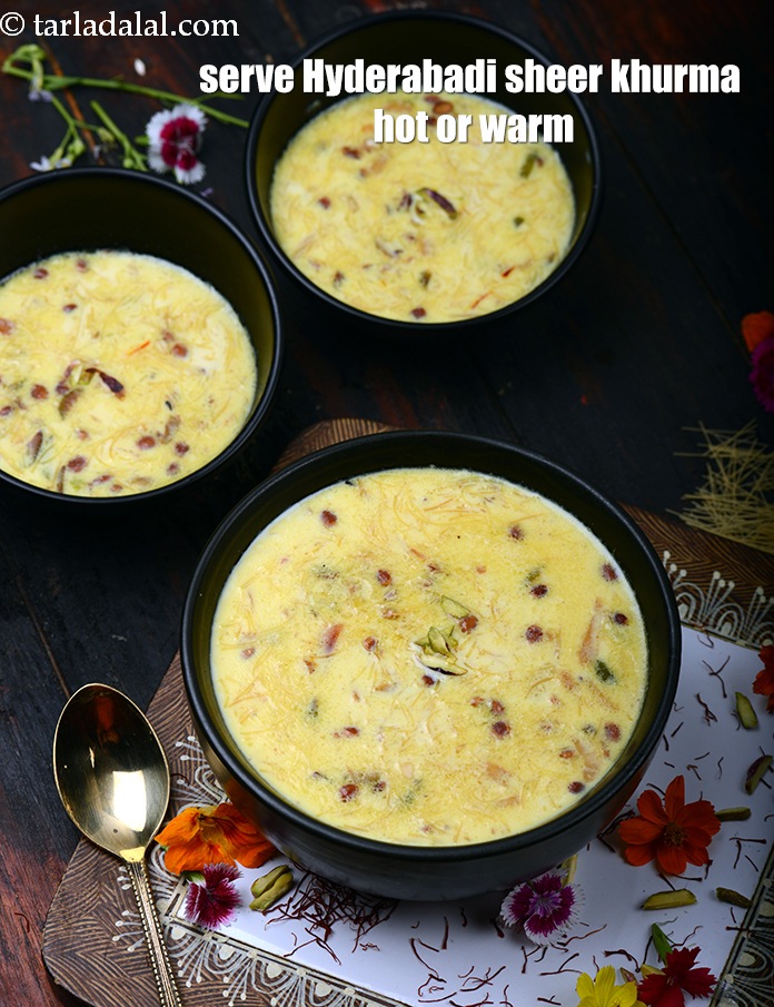 sheer khurma recipe | Hyderabadi sheer khurma | Eid special sheer khurma